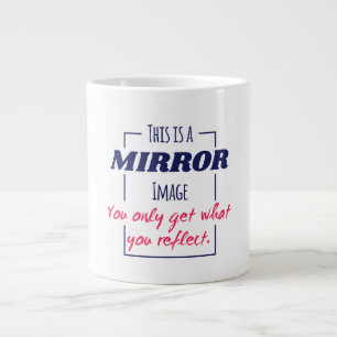 Grande Tasse Conception de motivation Mentalité de réflexion da