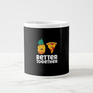 Grande Tasse Conception de nourriture amusante de pizza à l'ana