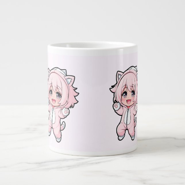 Grande Tasse Conception de poupée mignonne “en cours de réalisa (Devant)
