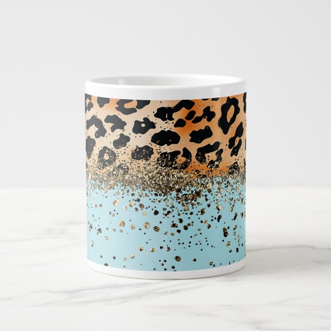 Grande Tasse Conception d'impression d'animal à la mode (Devant)