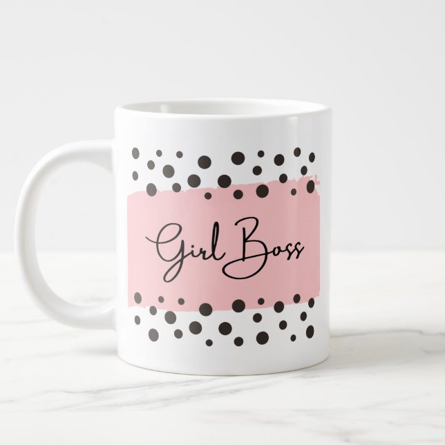 Grande Tasse conception du patron de fille (Gauche)