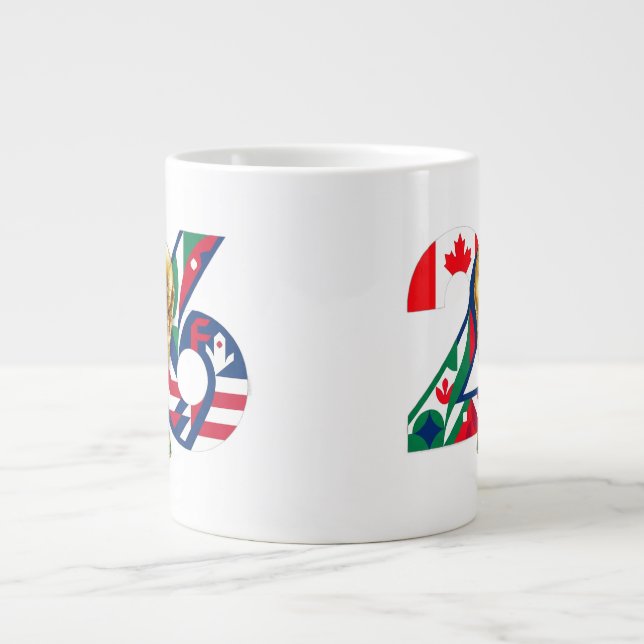 Grande Tasse Conception du trophée de la Coupe du Monde FIFA 20 (Devant)