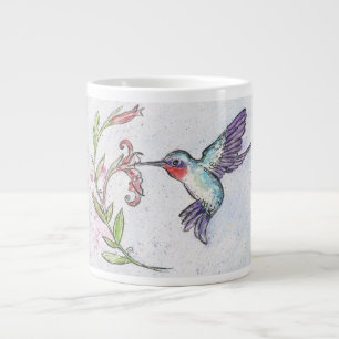 Grande Tasse Conception d'un colibri vainqueur sur une Mug/Cup