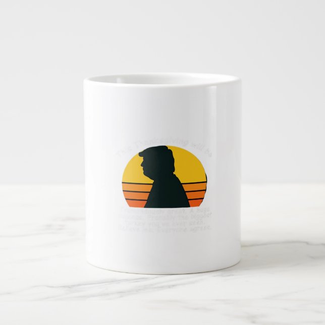 Grande Tasse Conception Trumsgiving (Devant)