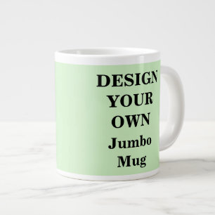 Grande Tasse Concevez votre propre Musique Jumbo - Vert clair