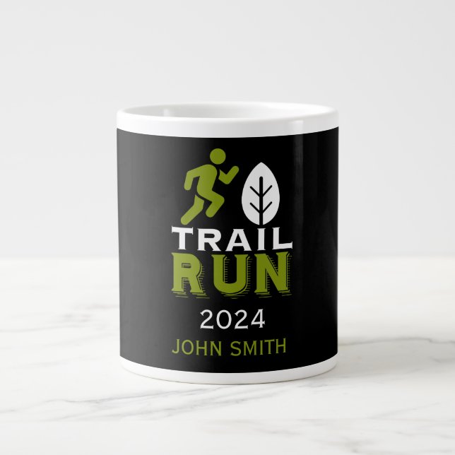 Grande Tasse Concours de course de coureur de piste (Devant)