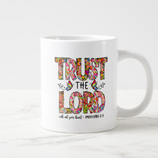 Grande Tasse Confiance au Seigneur Sublimation