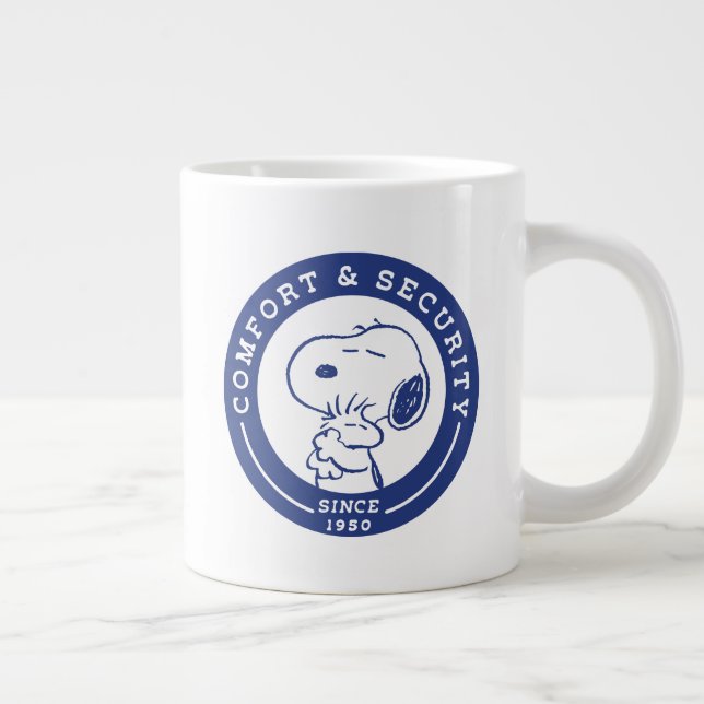Grande Tasse Confort et sécurité | Snoopy & Woodstock Hug (Droite)
