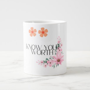 Grande Tasse Connaissez votre vaillance Motivationnelle Citatio