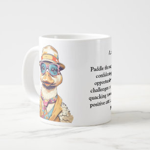 Grande Tasse Conseil Drôle D'Un Canard