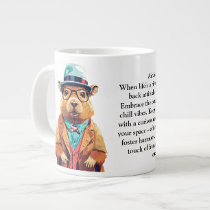 Grande Tasse Conseil Drôle D'Une Capybara