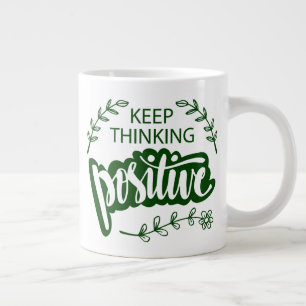 Grande Tasse Conserver la pensée positive