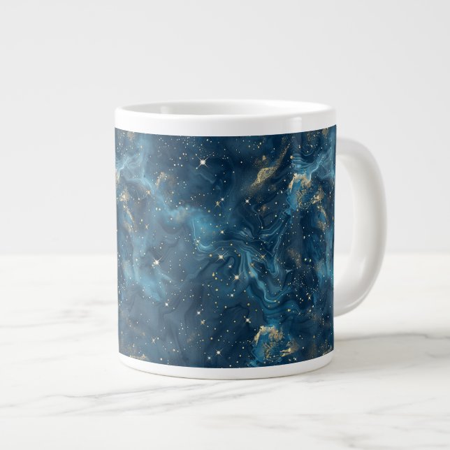 Grande Tasse Constellation céleste - Nuit étoilée (8) (Devant droit)