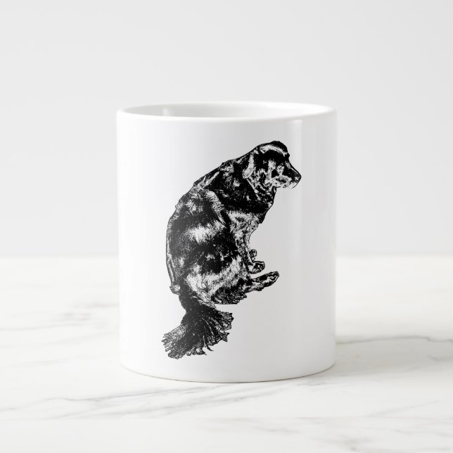 Grande Tasse Contour Porch-Light — Retriever (Devant)