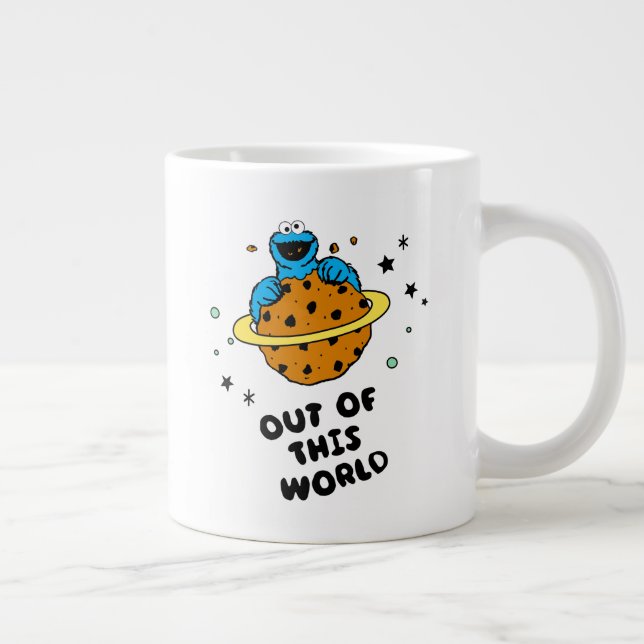 Grande Tasse Cookie Monster | Hors de ce monde (Droite)