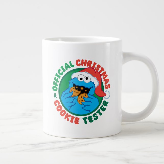 Grande Tasse Cookie Monster | Tester officiel de biscuits de No (Droite)