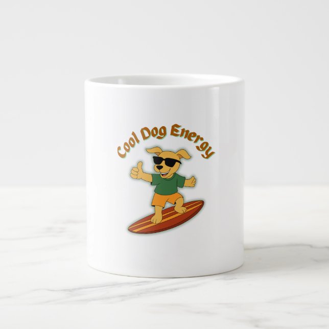 Grande Tasse Cool Dog Energy (Devant)