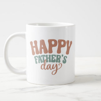 Grande Tasse Cool Happy Father's Day 