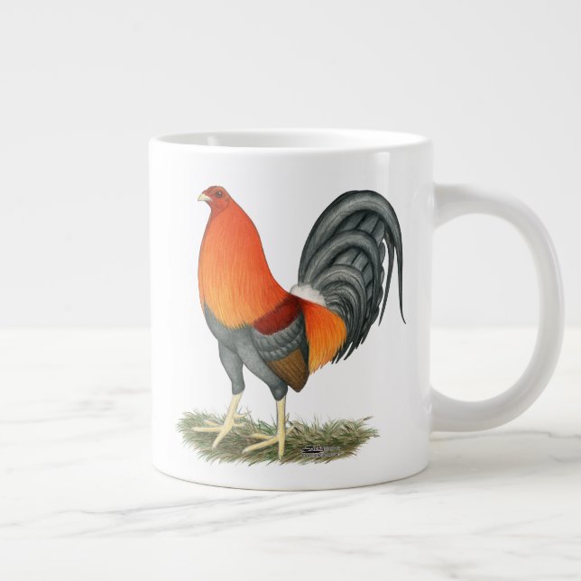 Grande Tasse Coq bleu Gamecock (Droite)
