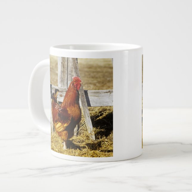 Grande Tasse Coq Rhode Island Red (Devant gauche)