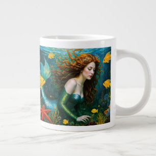 Grande Tasse "Coralyn" - Belle Sirène Mystique