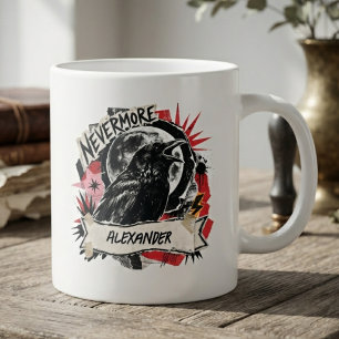 Grande Tasse Corbeau Gothique Jamais Plus Académie Sombre