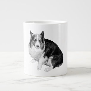 Grande Tasse Corgi de nuit