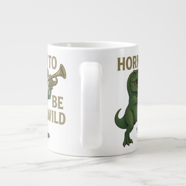 Grande Tasse Corne Pour Être Sauvage (Dos)