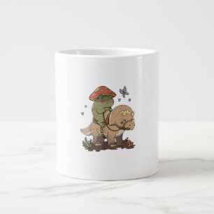 Grande Tasse Cottagecore Grenouille Esthétique Champignon Mign