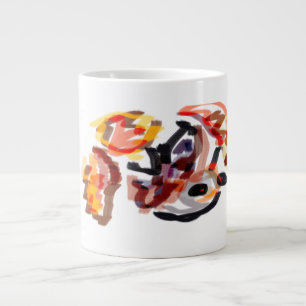Grande Tasse Coucher de soleil de Hérisson d'automne