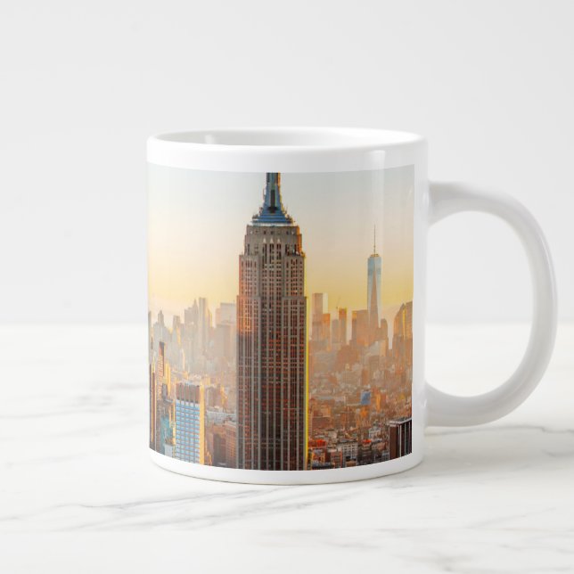 Grande Tasse Coucher de soleil sur New York (Droite)
