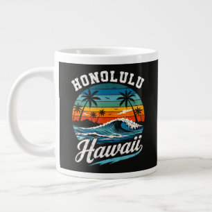 Grande Tasse Coucher de soleil surf Honolulu Hawaï