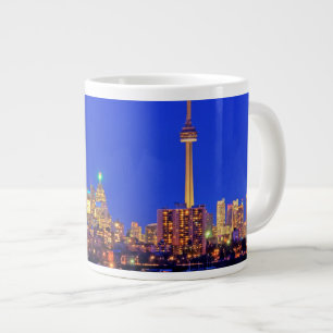 Grande Tasse Coucher de ville de Toronto la nuit