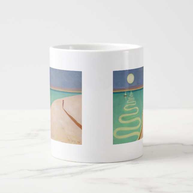 Grande Tasse Coucher du soleil serpentin 2004 (Devant)