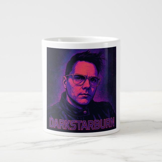 Grande Tasse Coupe de café DarkStarBurn (Steve) (Devant)