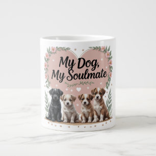 Grande Tasse Coupe de café de chiot mignonne pour les Amoureux 