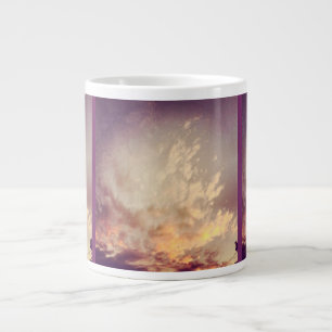 GRANDE TASSE COUPE DE NUAGES DE SOLEIL