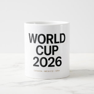 Grande Tasse Coupe du Monde 2026 Un Match Trois Nations Minimal