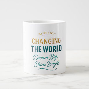Grande Tasse Coupe Inspirational Graduation Coffee