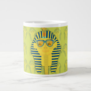 Grande Tasse Coupe King Vert avec lunettes de soleil
