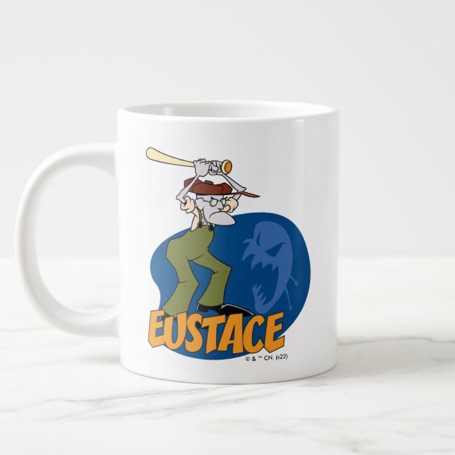Grande Tasse Courage the Cowardly Dog | Eustace Graphic (Gauche)
