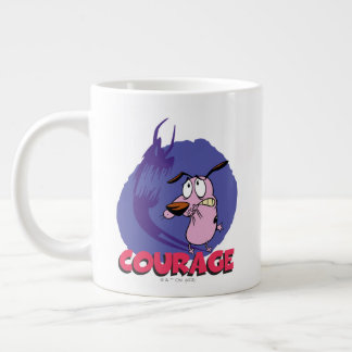 Grande Tasse Courage the Cowardly Dog | Shadow Graphic