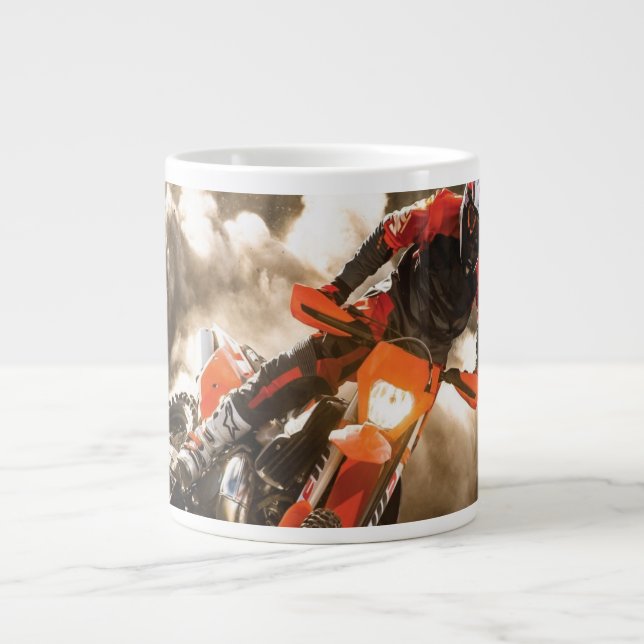 Grande Tasse Coureur de Motocross (Devant)