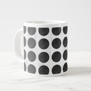 Grande Tasse Couvercles de trou en marbre noir