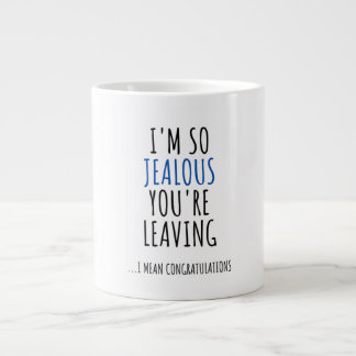 GRANDE TASSE COWORKER QUITTE DES FÉLICITATIONS AMUSANTES