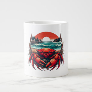 Grande Tasse crabe côtier/marin du Maine