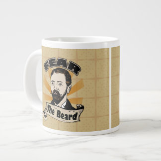 Grande Tasse Craignez la barbe, la moustache drôle