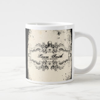 Grande Tasse Crâne victorien