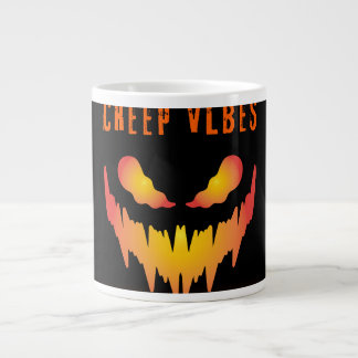 Grande Tasse Creep Vibes Dark Energy _ Trendy Horror Streetwear