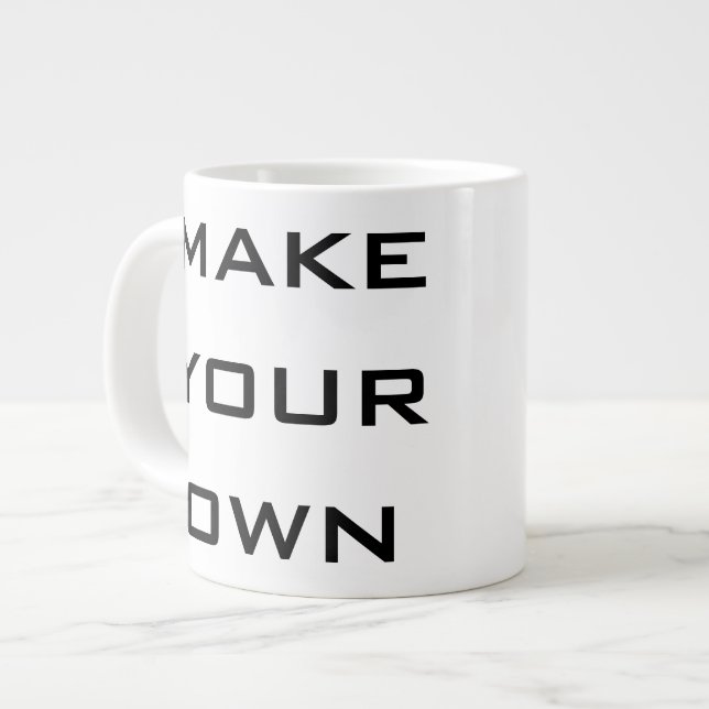 Grande Tasse Créez vos propres (Devant gauche)